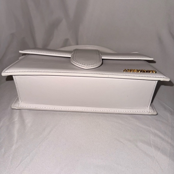 Jacquemus Le Chiquito Long Bag – White Leather with Gold Hardware - Picture 2 of 6